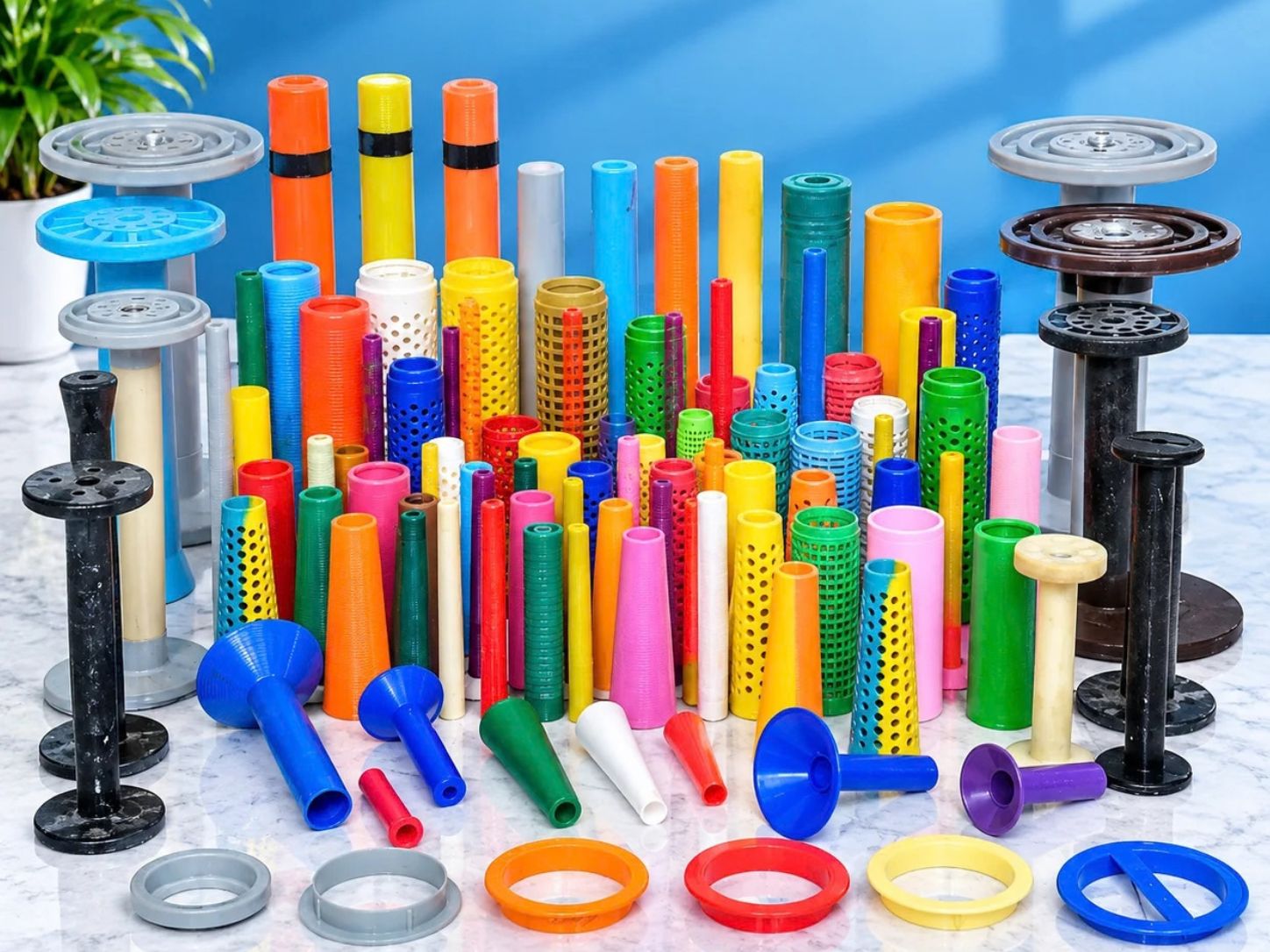 Textile Bobbins & Yarn Carriers Engineering Showcase
