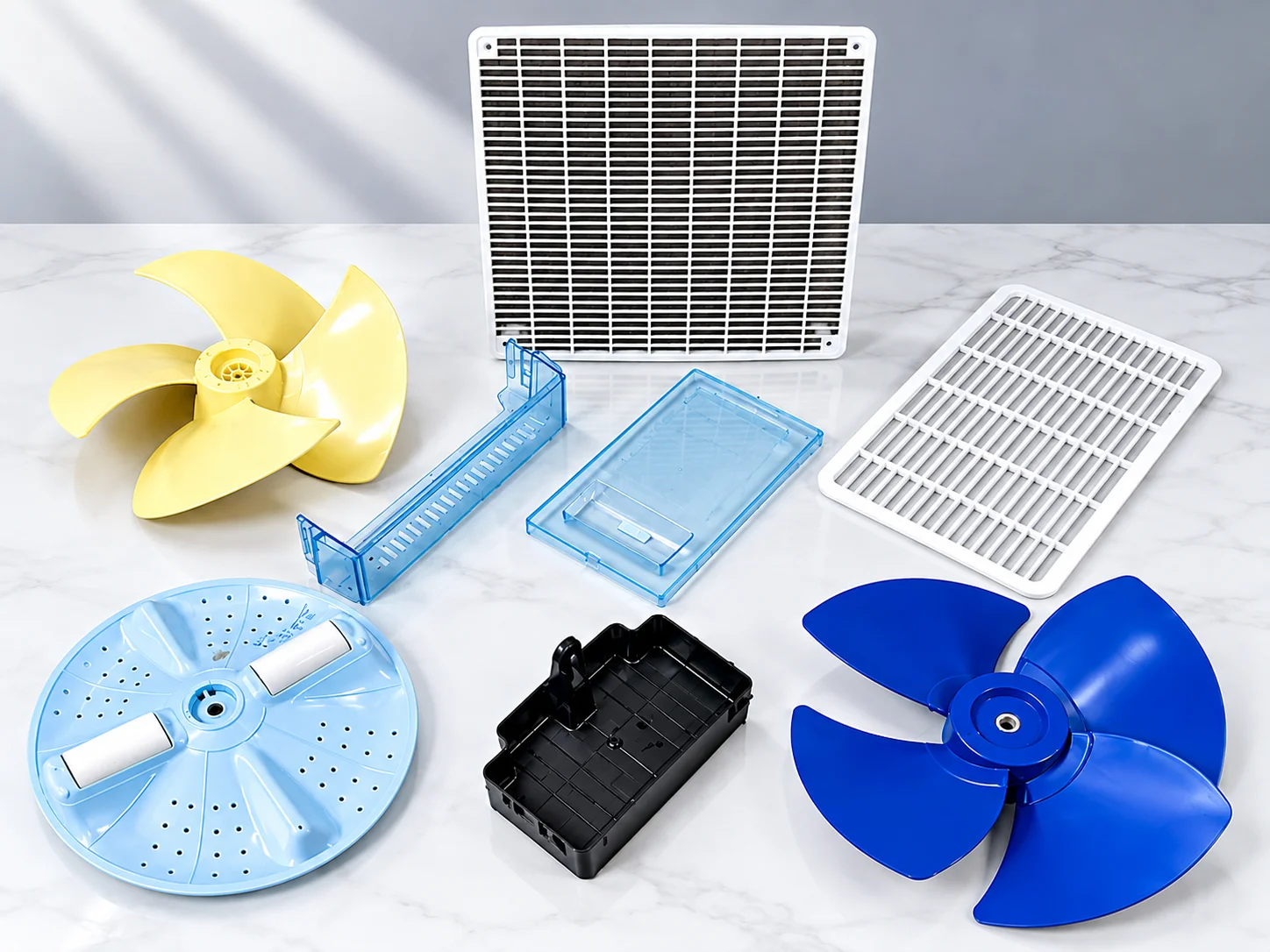 Refrigeration & AC Spare parts Molded Components